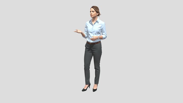 Confident Presenter – Modelo 3D gratuito STL