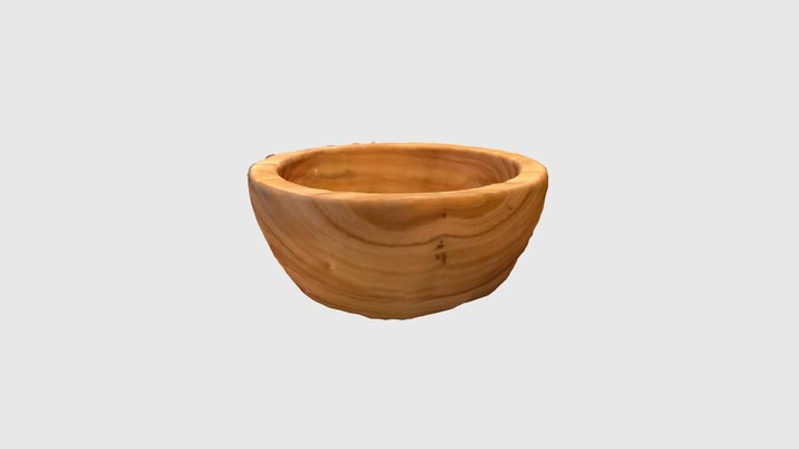 Olive Wood Bowl Comparative Test (Scaniverse) 3D Model
