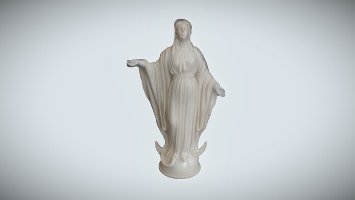 Virgen María 3D Model