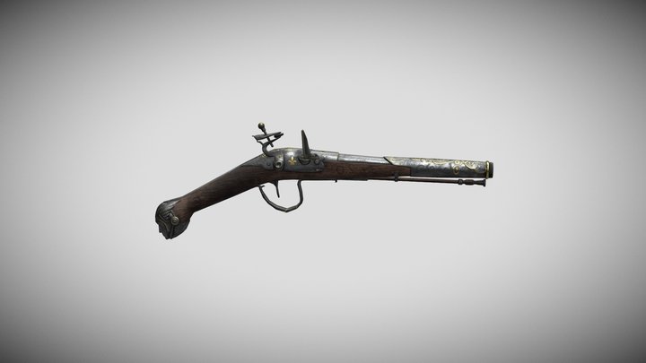 OS Flintlock low 01 210420 3D Model