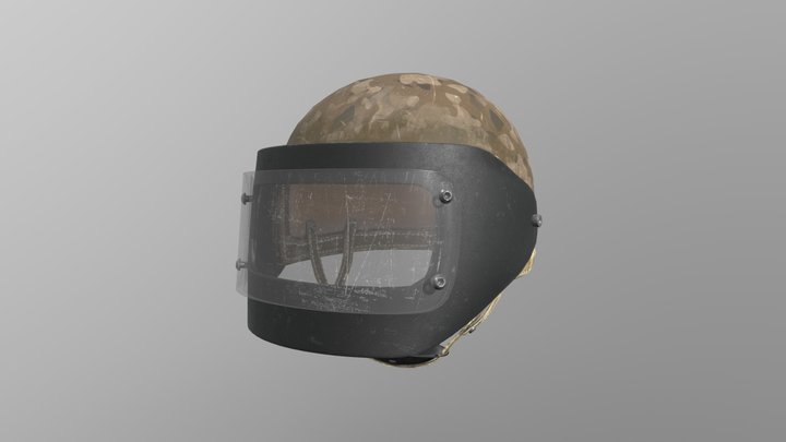 Military helmet 3D Model
