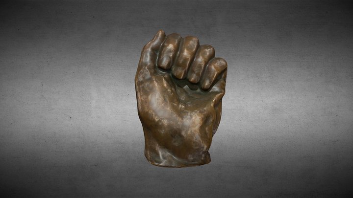 AC-LR366b Lincoln Volk Cast Left Hand 3D Model