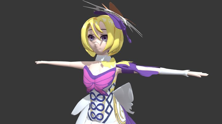 Main Character - Zera: Reborn 3D Model