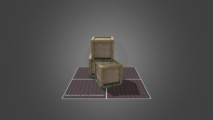 Crates2 3D Model