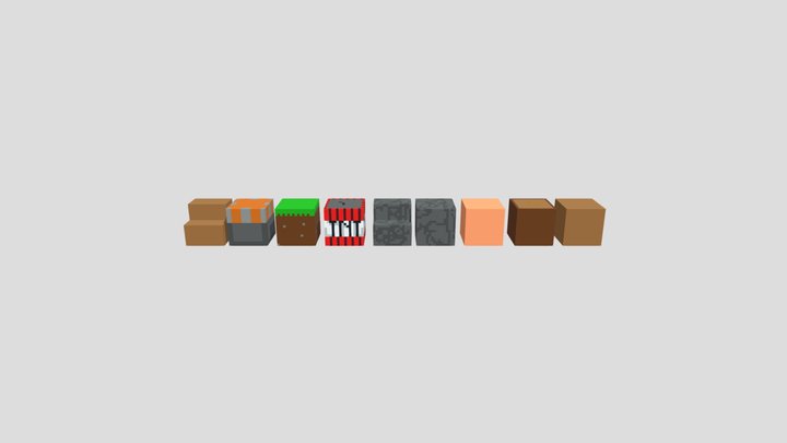 Block Pack 1 3D Model