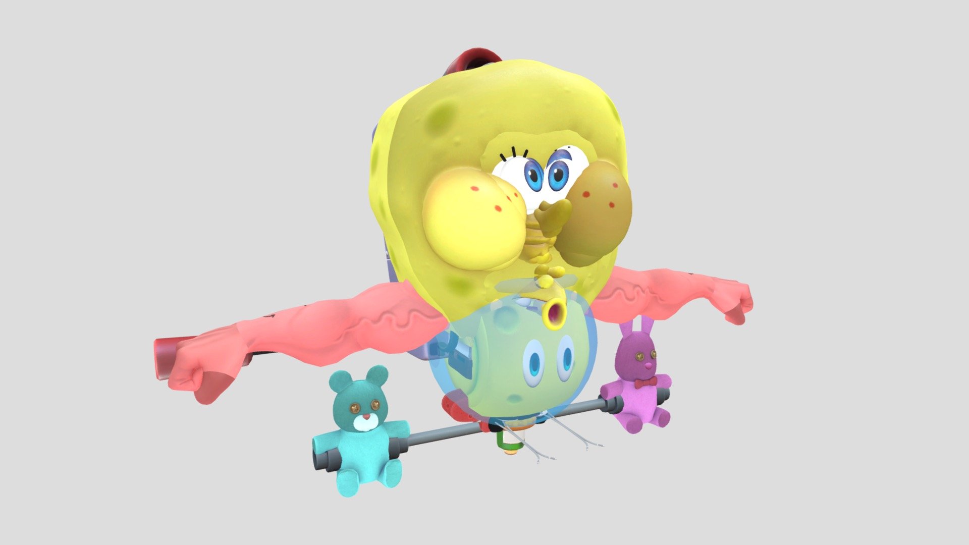 NASB2 - SpongeBob SquarePants - Download Free 3D model by SMF Features ...