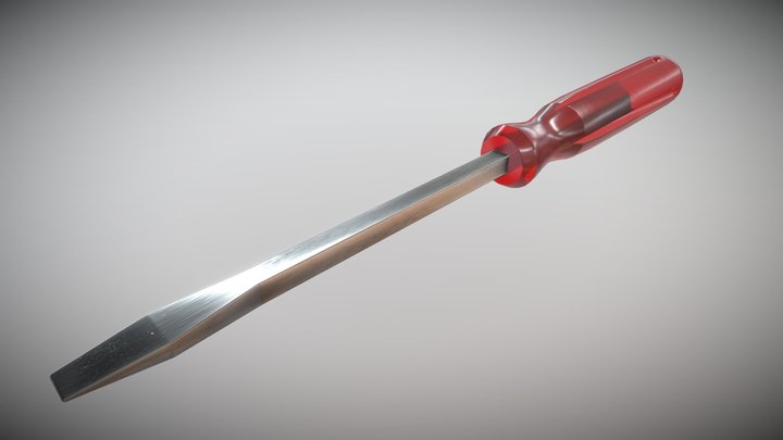 Screwdriver 3D Model
