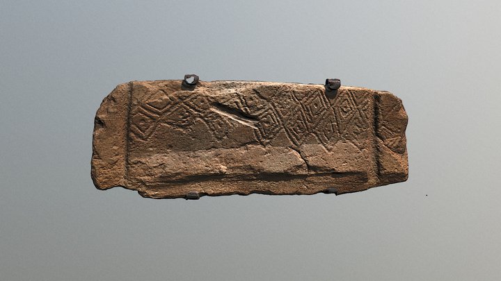 Badden cist slab A.1960.45 3D Model