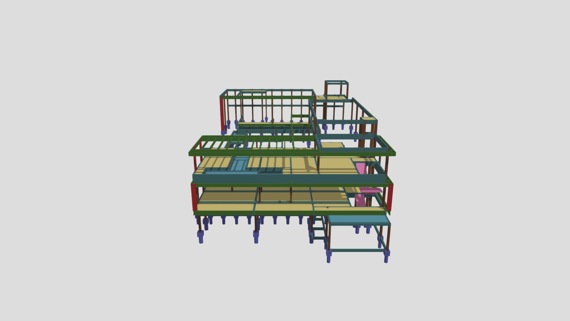 Modelo 3D Residência ABC - Escarpas Do Lago
