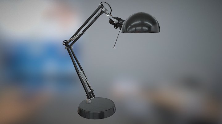 Desk Lamp 3D Model