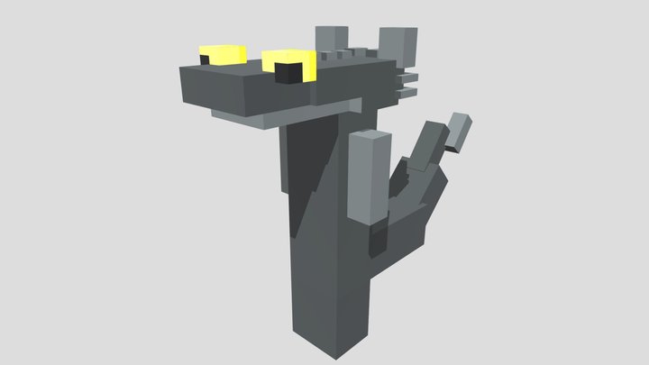Toothless Meme Minecraft 3D Model