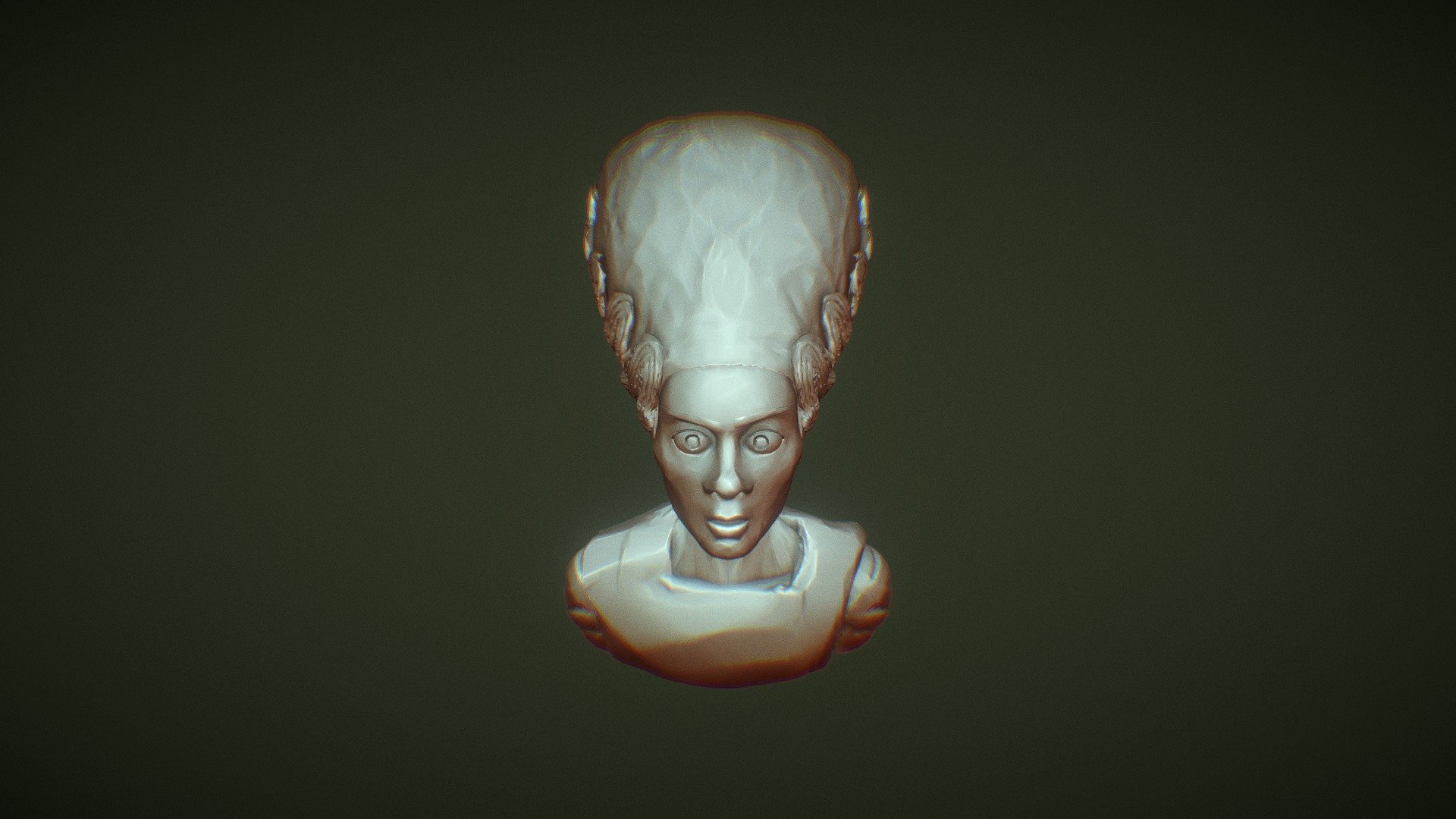 Bride of Frankenstein Bust