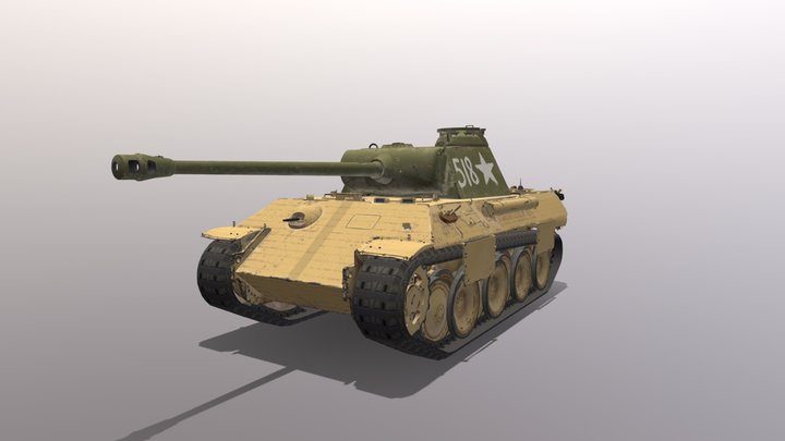 USSR Panther – Modello 3D gratuito STL