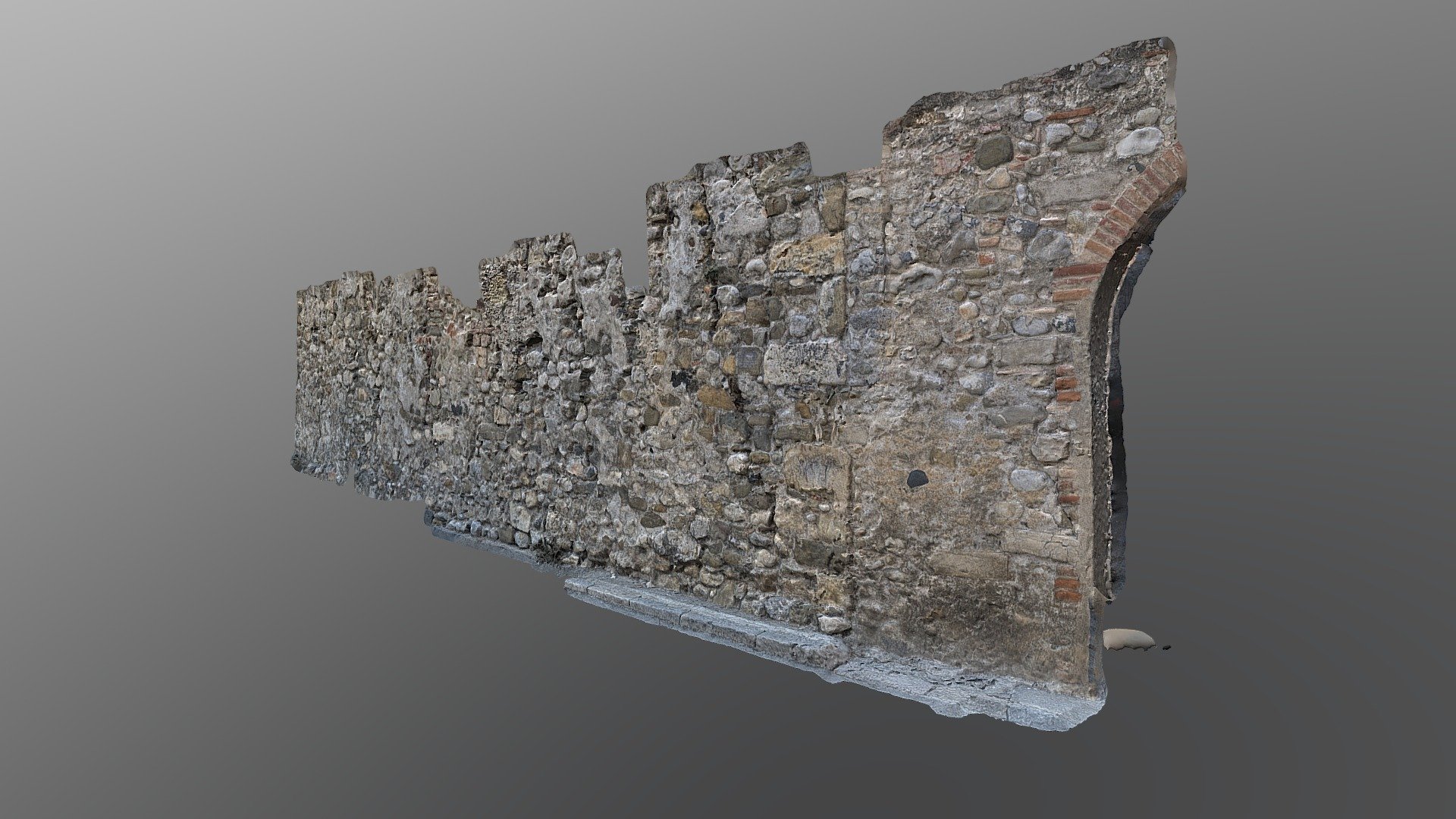 Medieval Wall 03