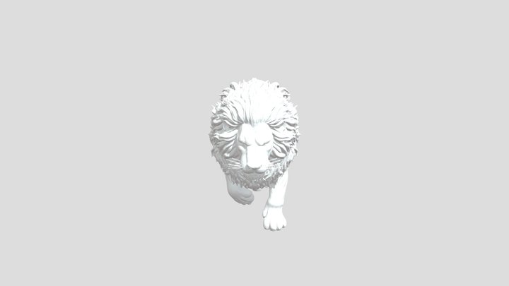 Majestic Winter King 3D Model