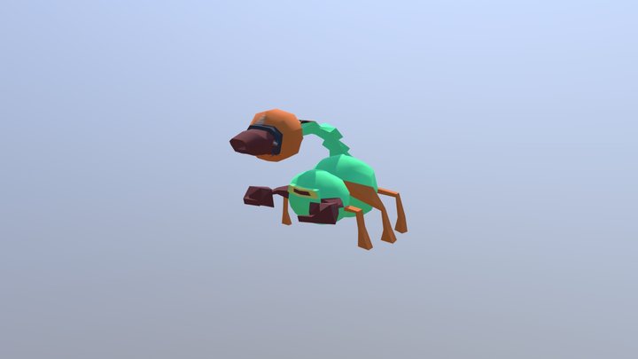 Shooter attack 3D Model