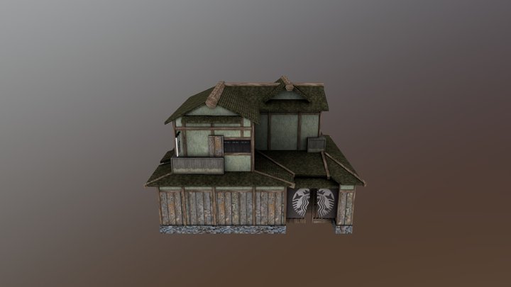 House3-CityScene-Kyoto 3D Model