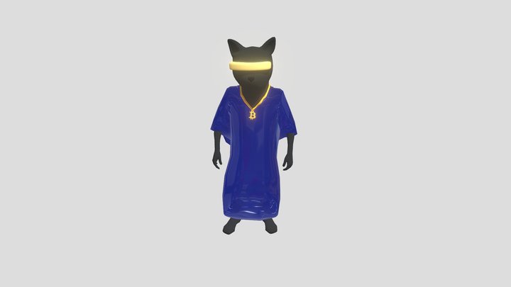 XR CATO iridescent oracle 3D Model