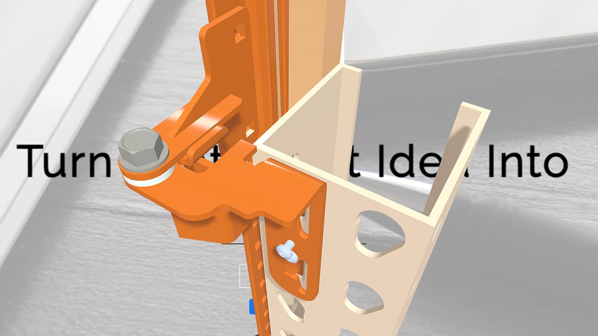 Pivot Point gate Assem thicker post 3D model by BelitzDesign [f988192] Sketchfab