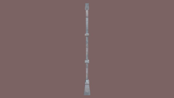 Psx Streetlamp 3D Model
