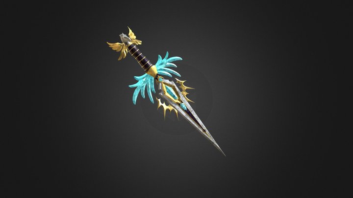 Epic Sword | Pegasus Sword 3D Model