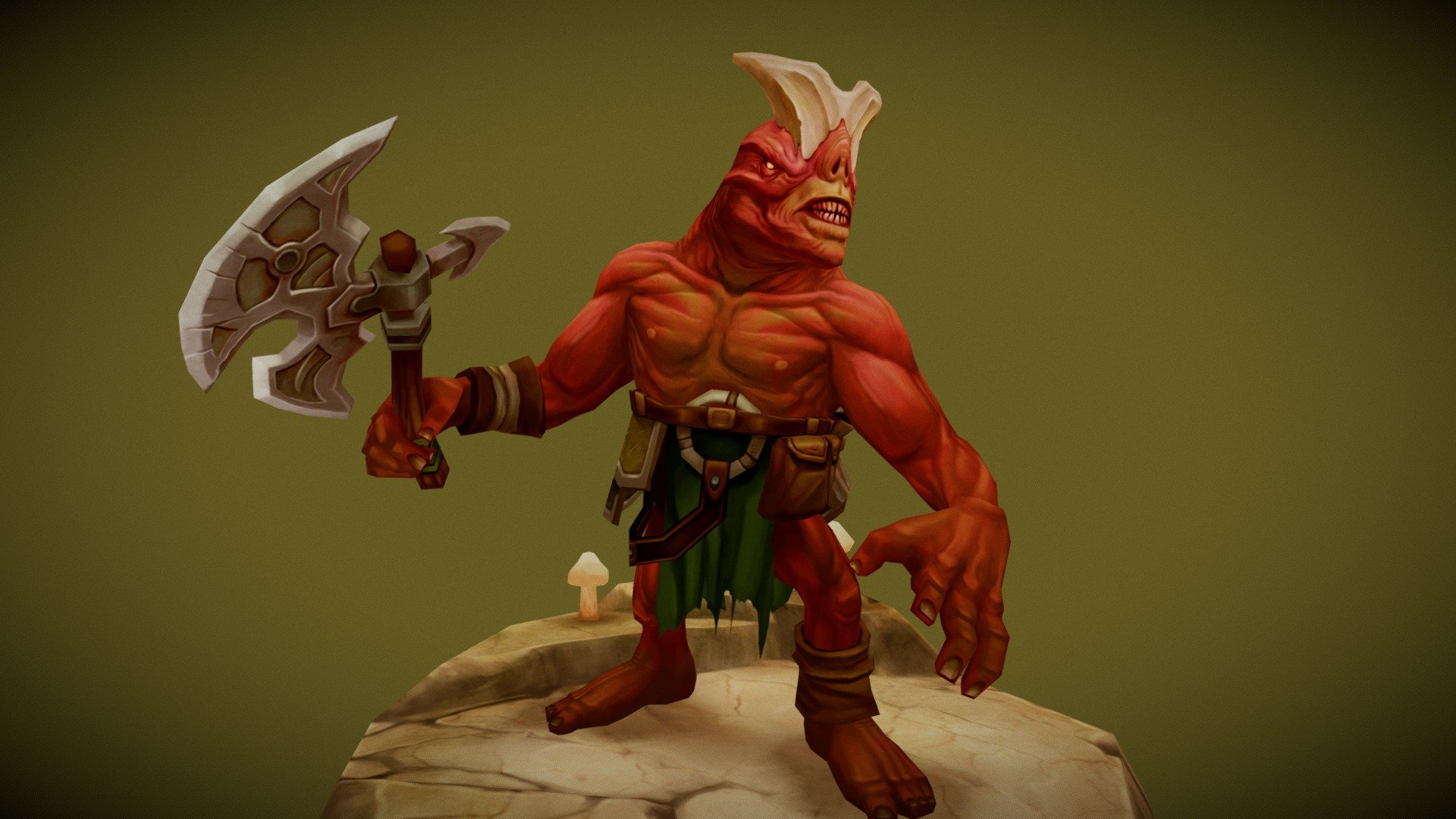 Oog - 3D model by Chris Davis (@fuqzhet) [f98953d] - Sketchfab