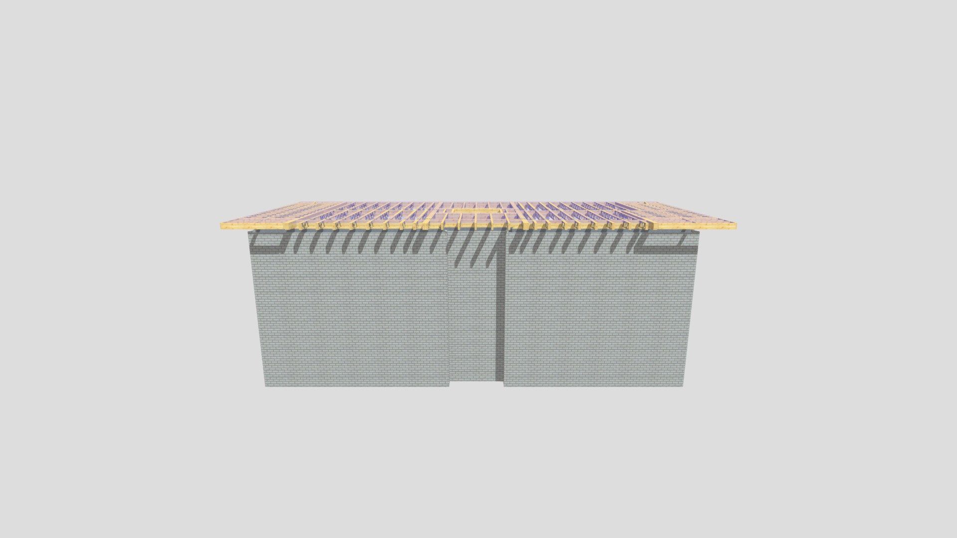 P12048H Posi Joist Roof House 2