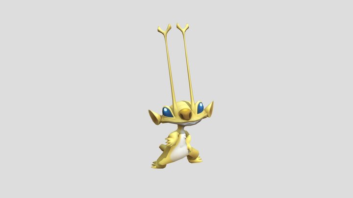 sparky doing the toothless dance 3D Model