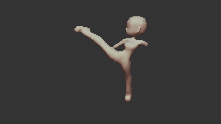 Chun-li 3D models - Sketchfab