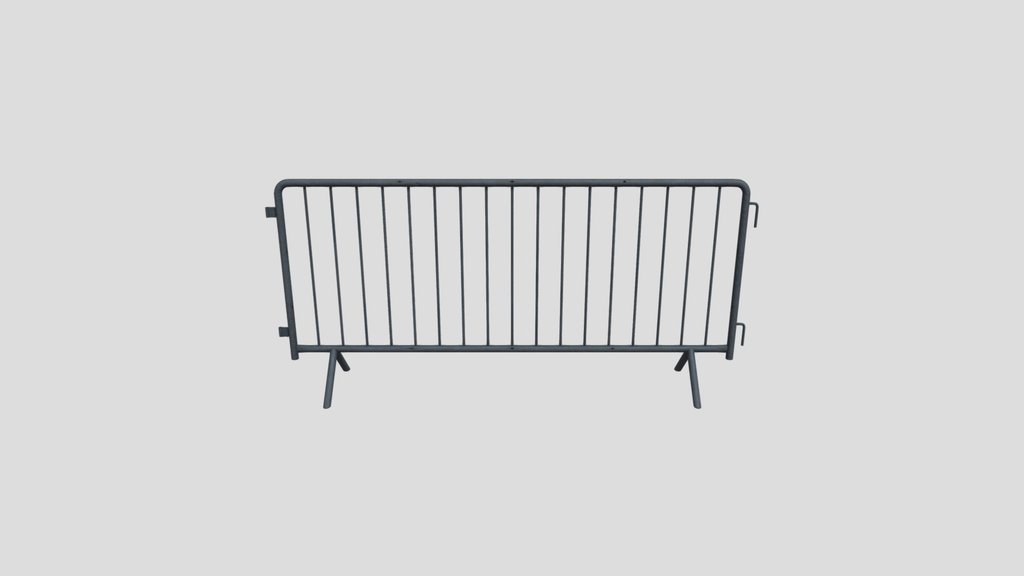 Crowd Control Metal Barrier