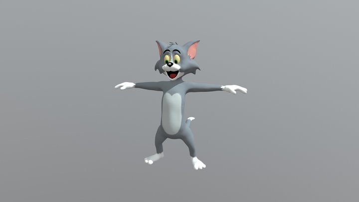 Tom Cat 3D Model