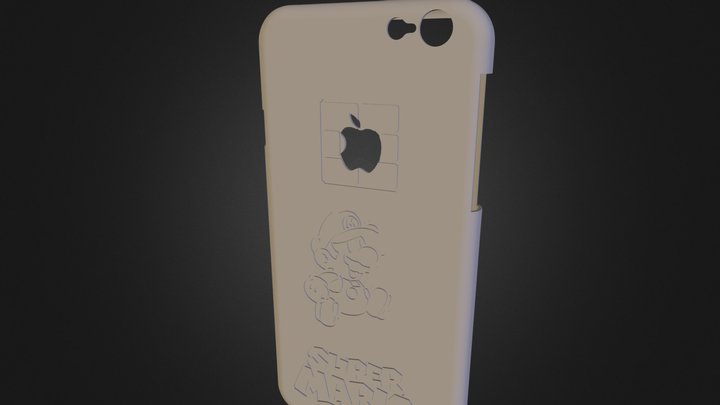 Cover Super Mario IPhone 6 3D Model