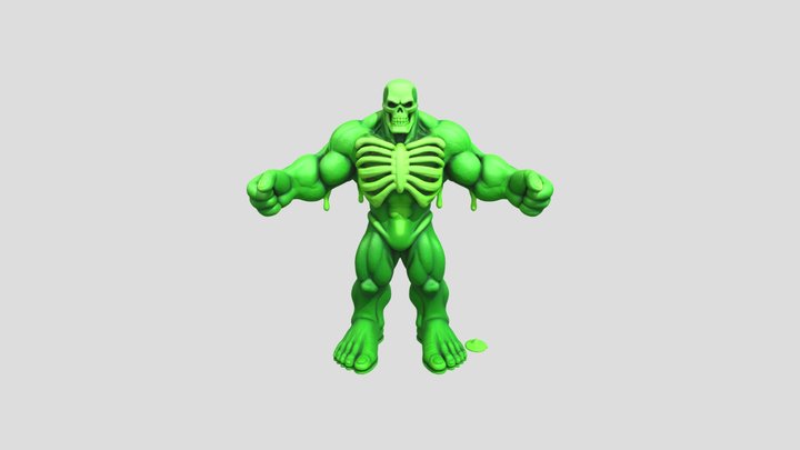 Green Ooze Giant – Modello 3D gratuito STL