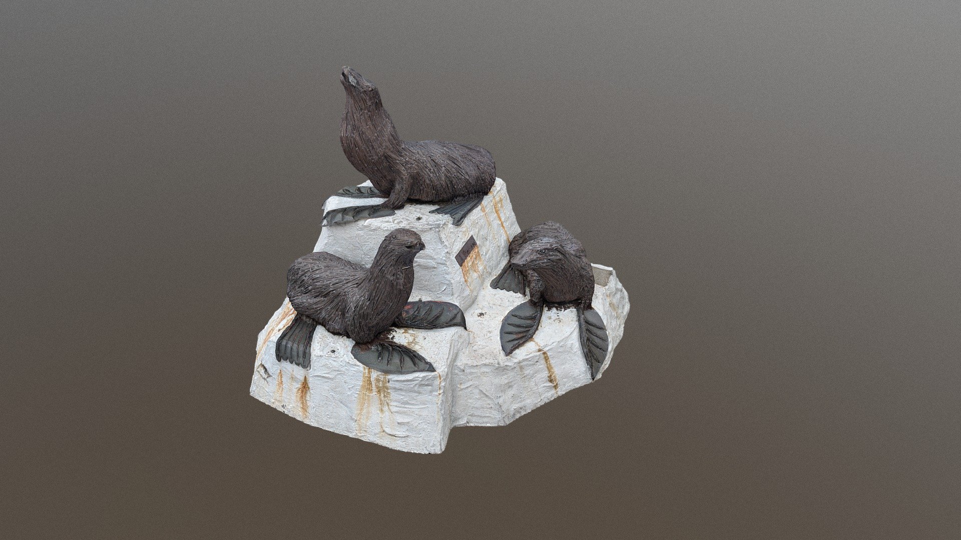Sealions in Hakata harbor