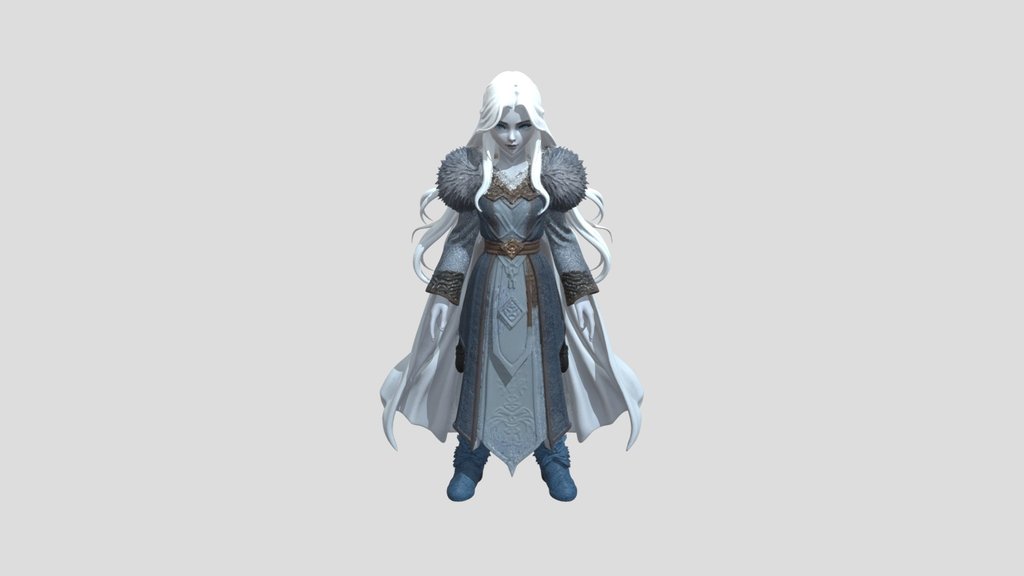 Slavic ice sorceress “Vedunya”