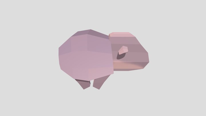 moodeng 3D Model