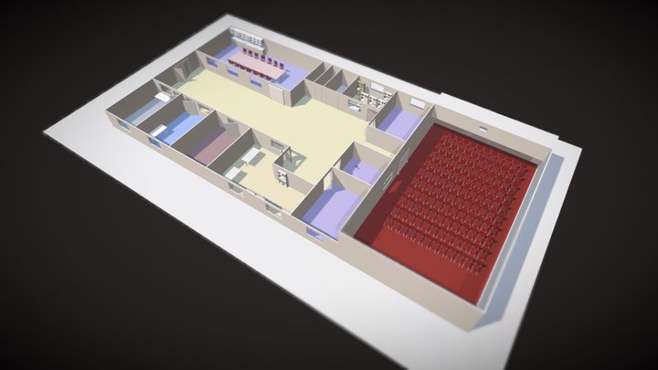 Cork Community Media Hub 3D Model