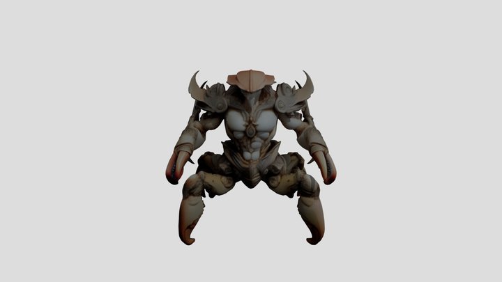 Chitinblade Champion 3D Model