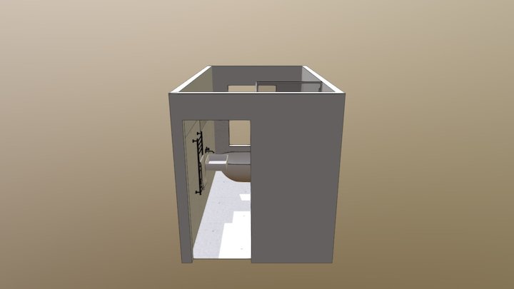 badkamer tuinstraat v2 3D Model