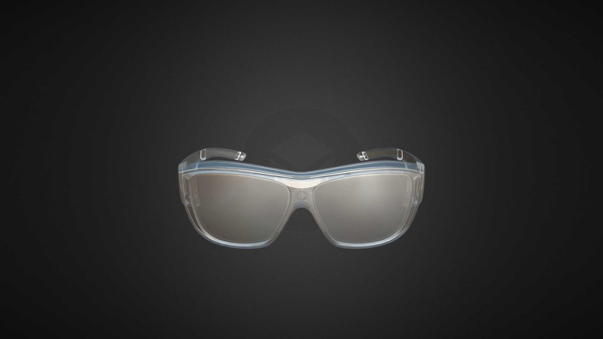 Glasses 3ds 3D model by oginome [f99148e] Sketchfab