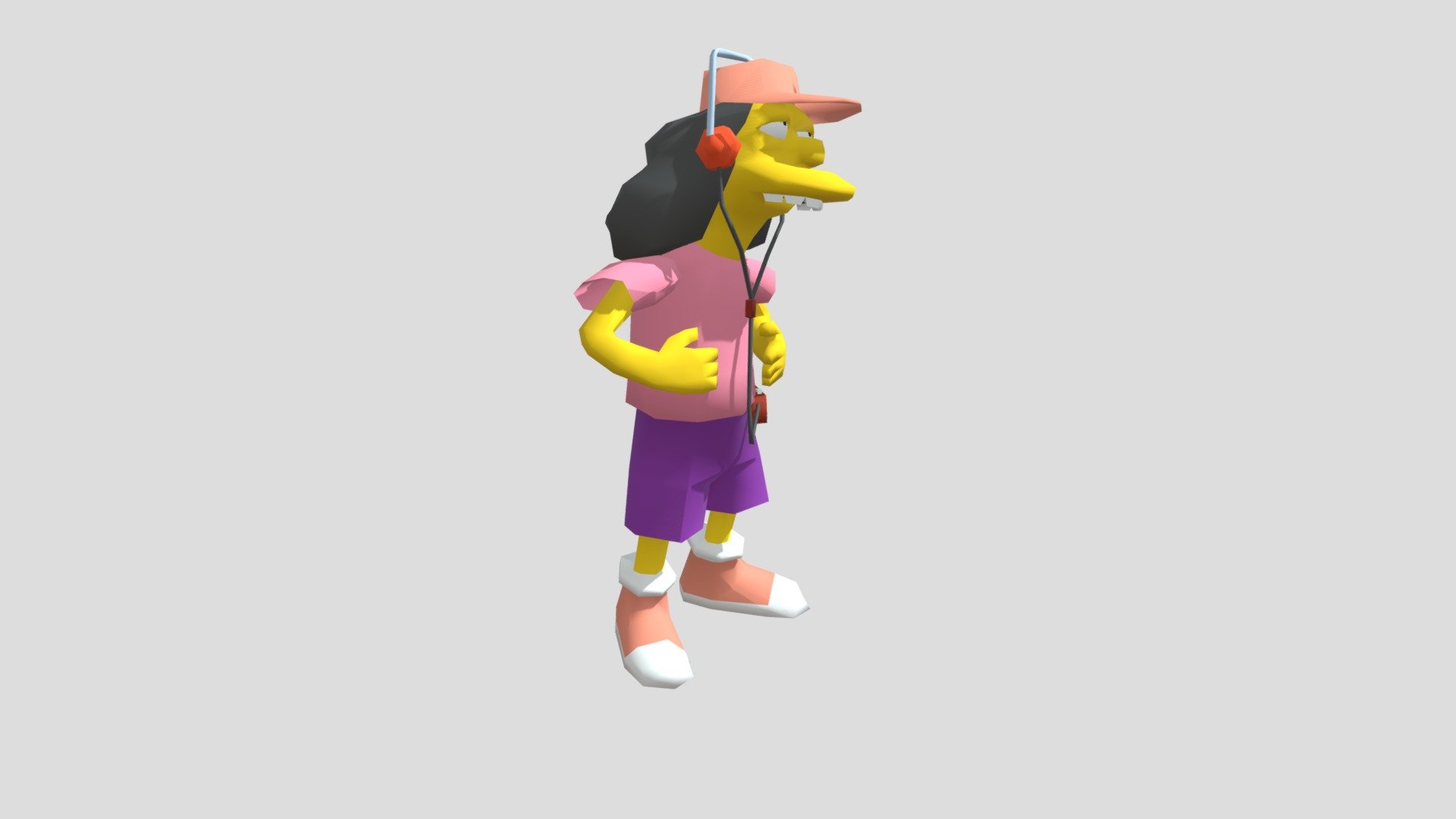 otto Listening To Music (simpsons)