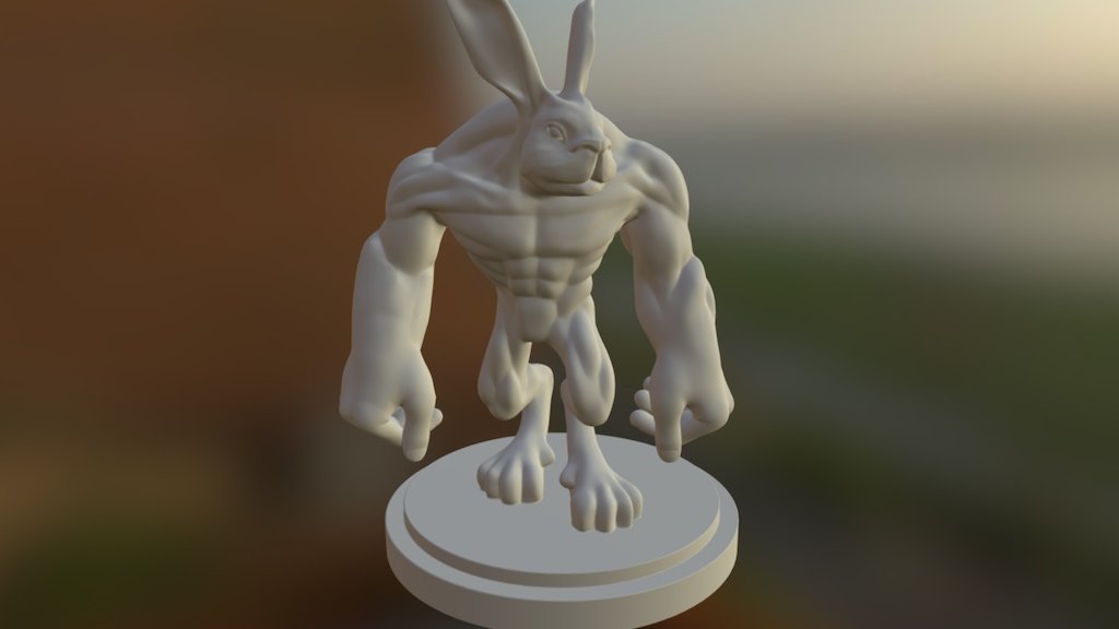 ArtStation - Muscular Rabbit