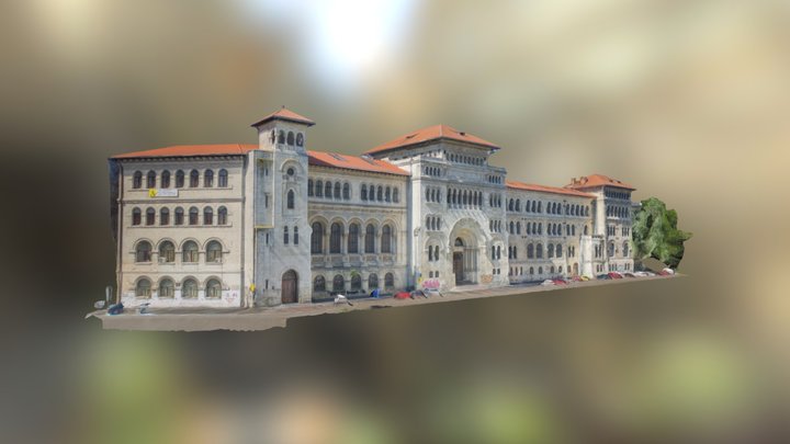 Facultatea de Arhitectura Bucuresti 3D Model