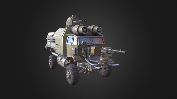 Lorry (03) 3D Model