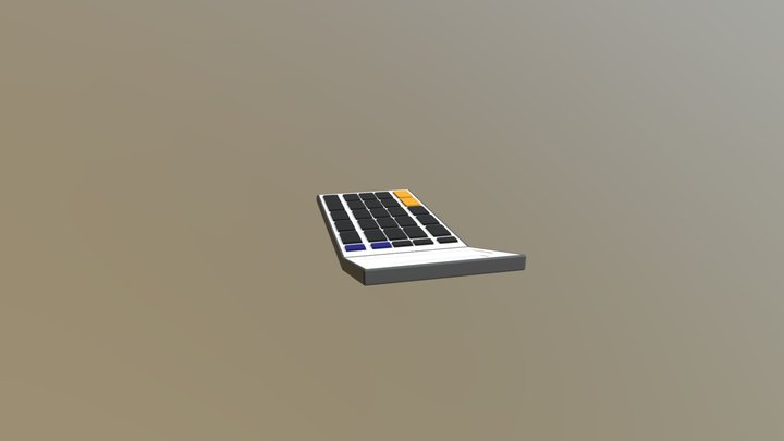 Standard Calculator 3D Model