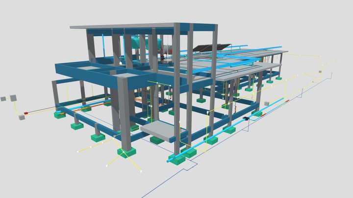 Projetos Complementares - A e E Gran Royalle 3D Model