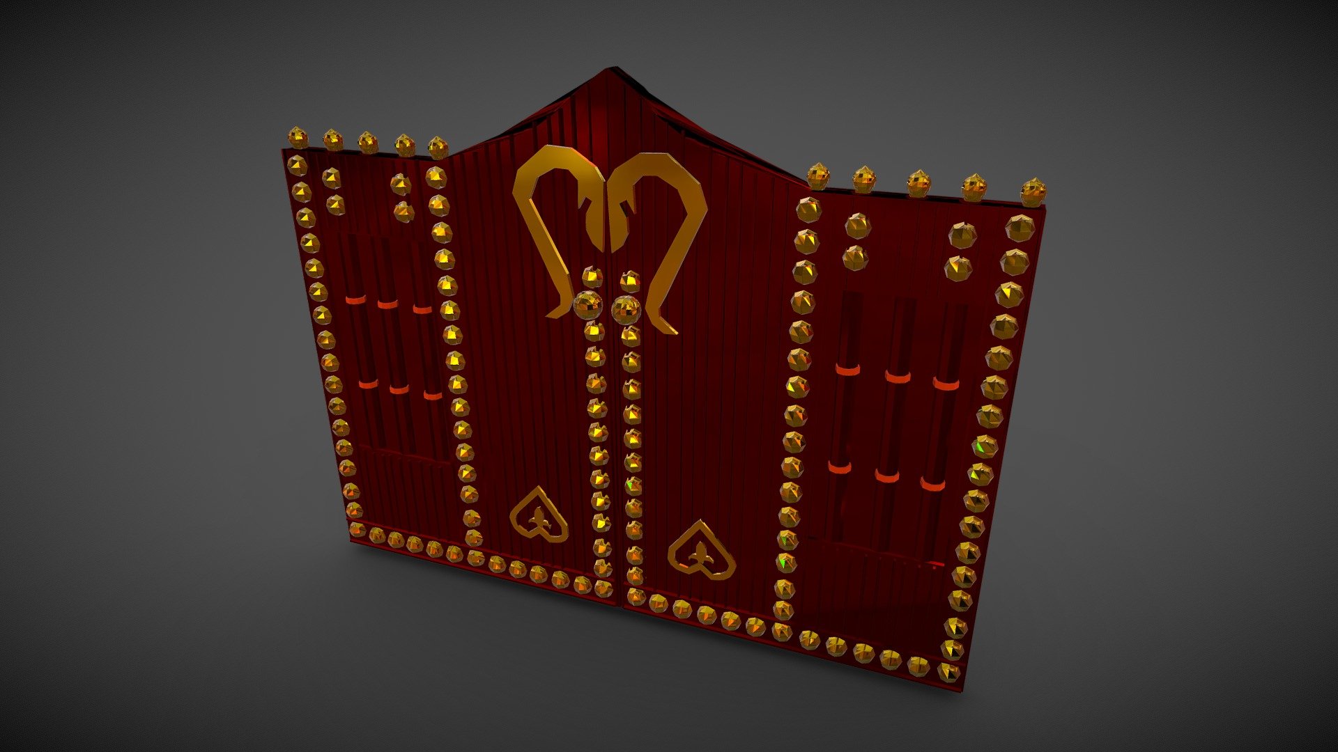 Indian House Gate - Download Free 3D model by Godspeed (@godspeedx14 ...