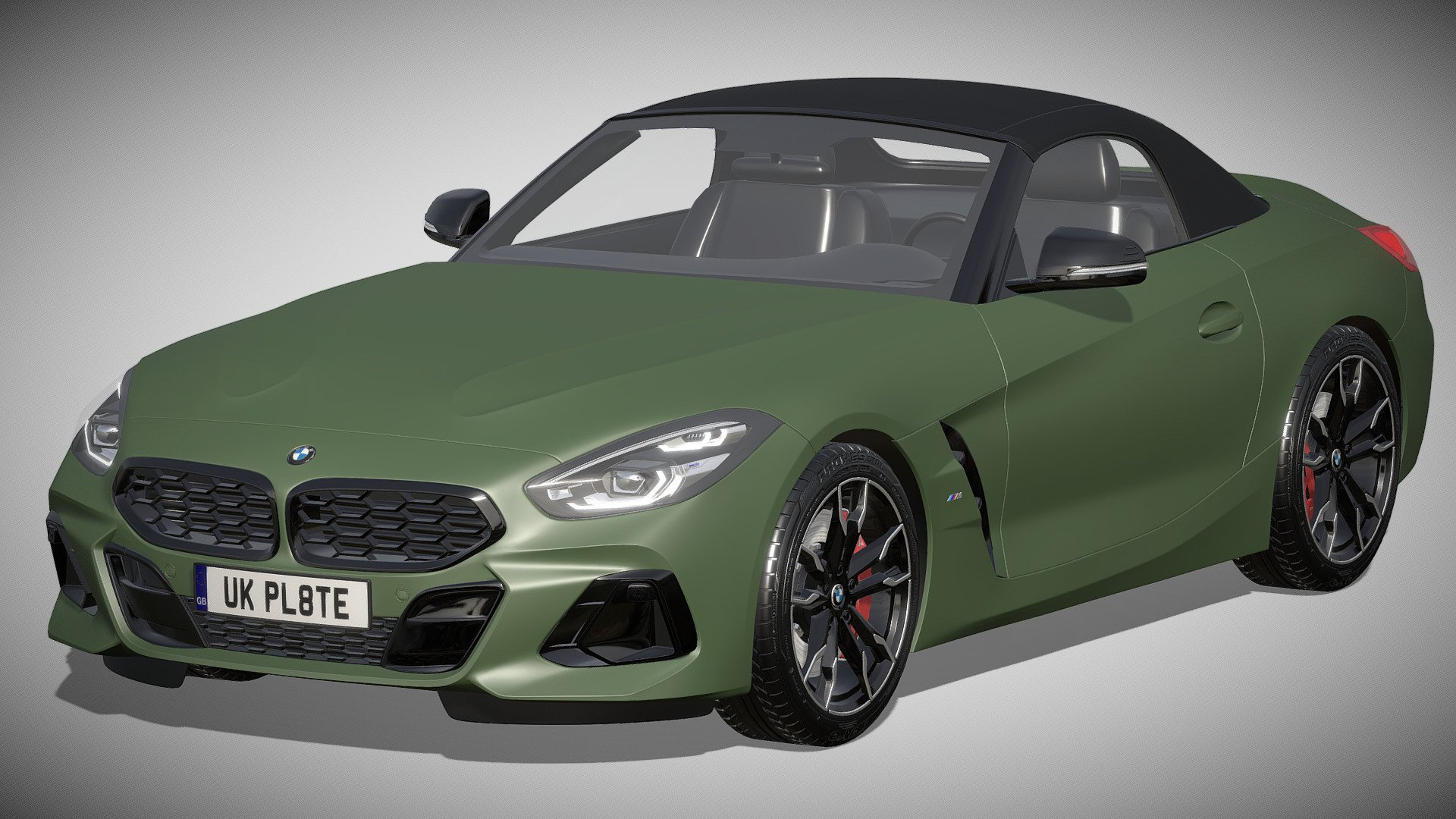 BMW Z4 M40i 2024 - Buy Royalty Free 3D Model By Zifir3d [f99618c ...