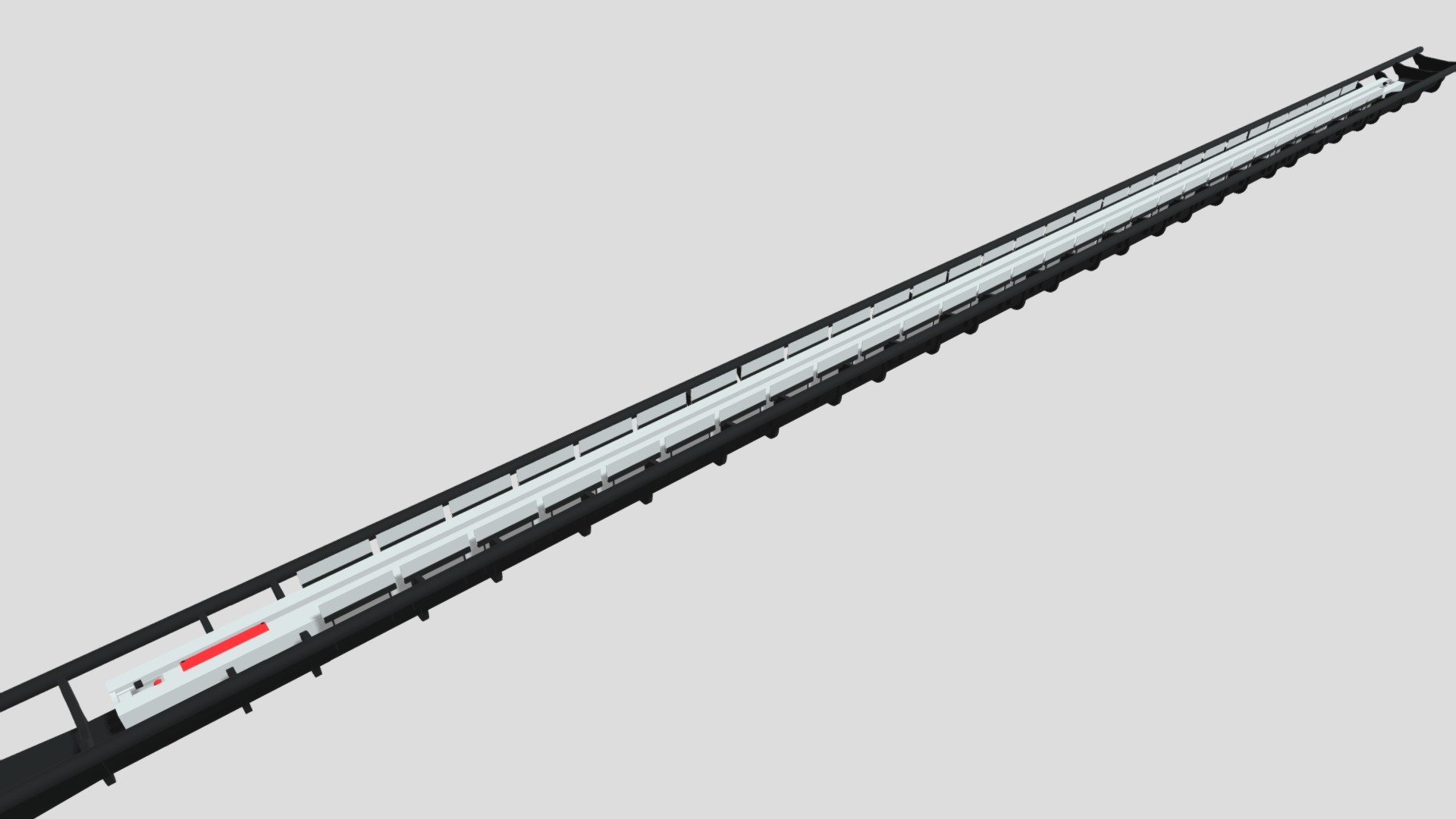 Roller Coaster launch track - 3D model by ppooooll [f996f2f] - Sketchfab