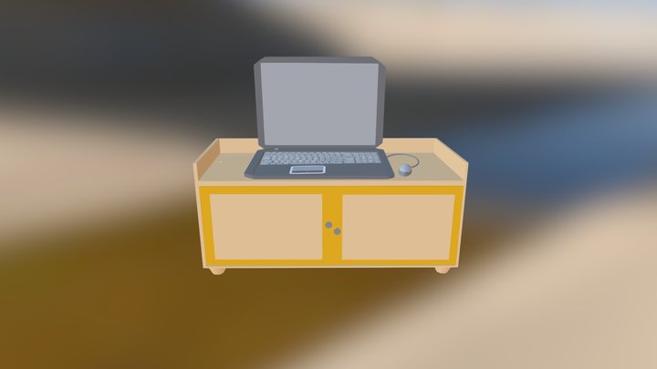 my crazy laptop 3D Model